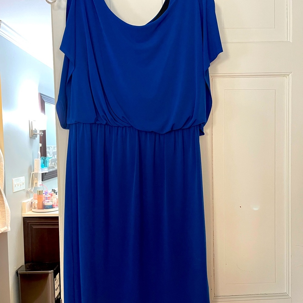Blue dress